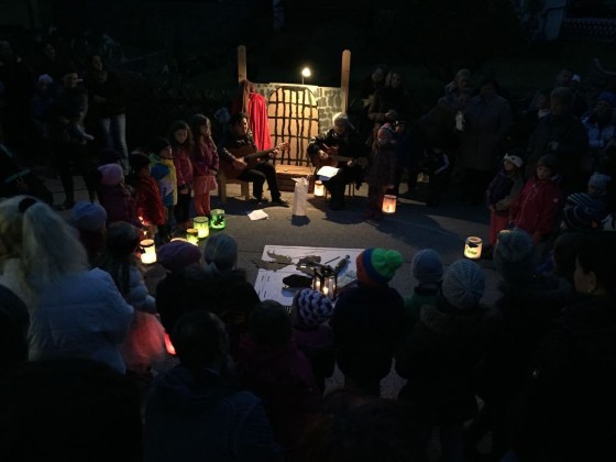 Kindergarten Altenmarkt / Pater Ulrich Diel OSB Martinfeier